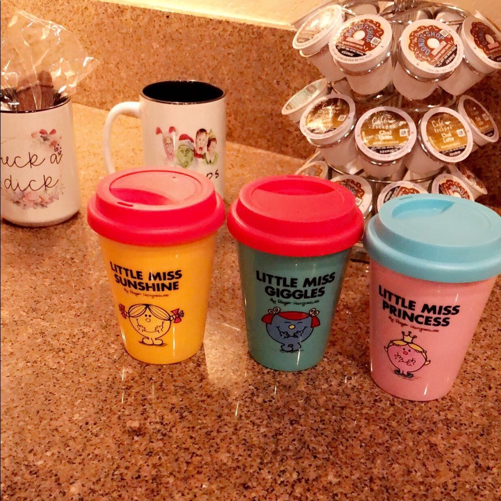 3 little miss cups!!